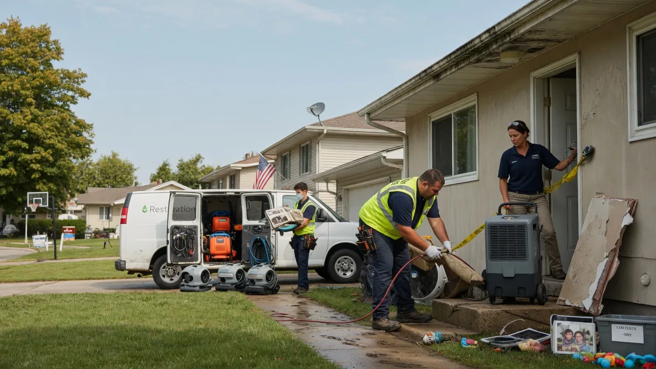 Water Damage Restoration in Wendover, KY near me